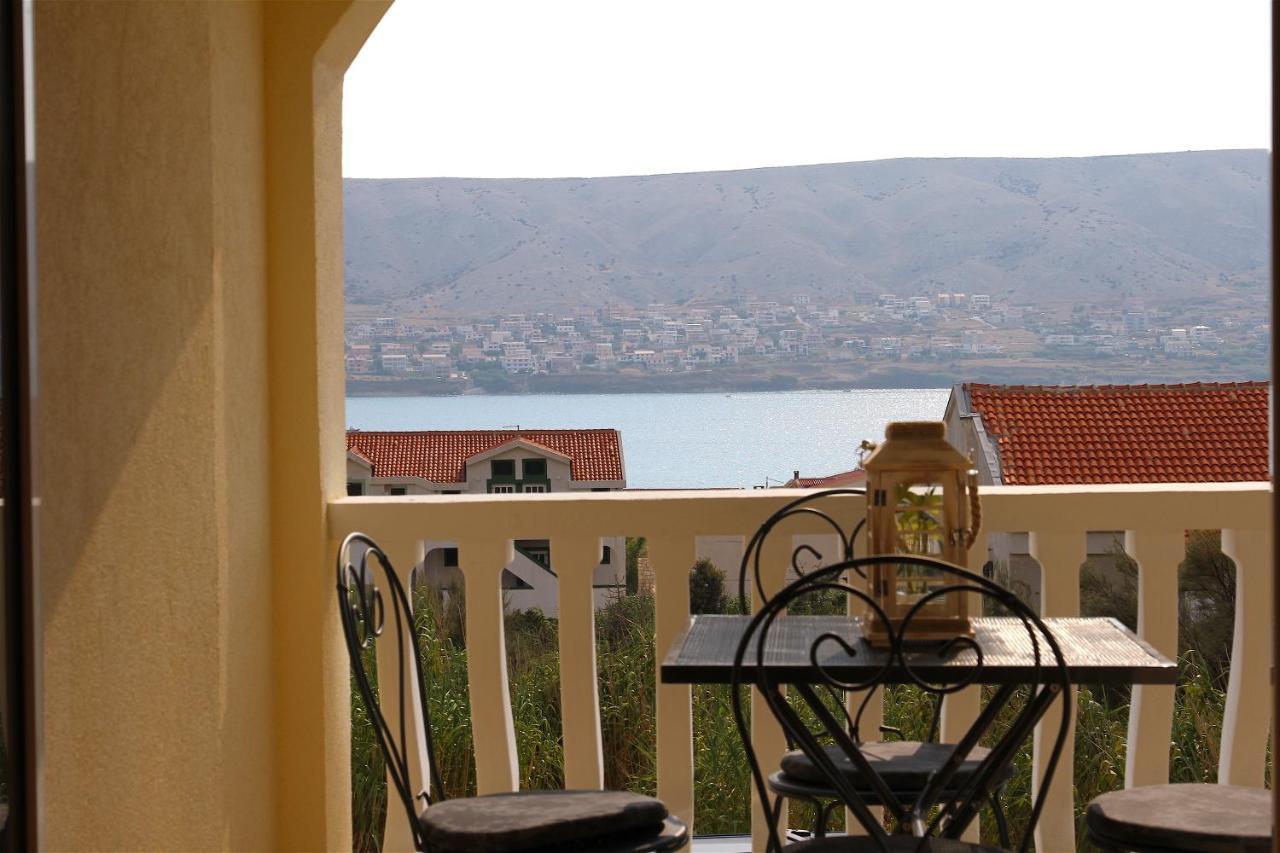 Villa Luka Pag Town Buitenkant foto