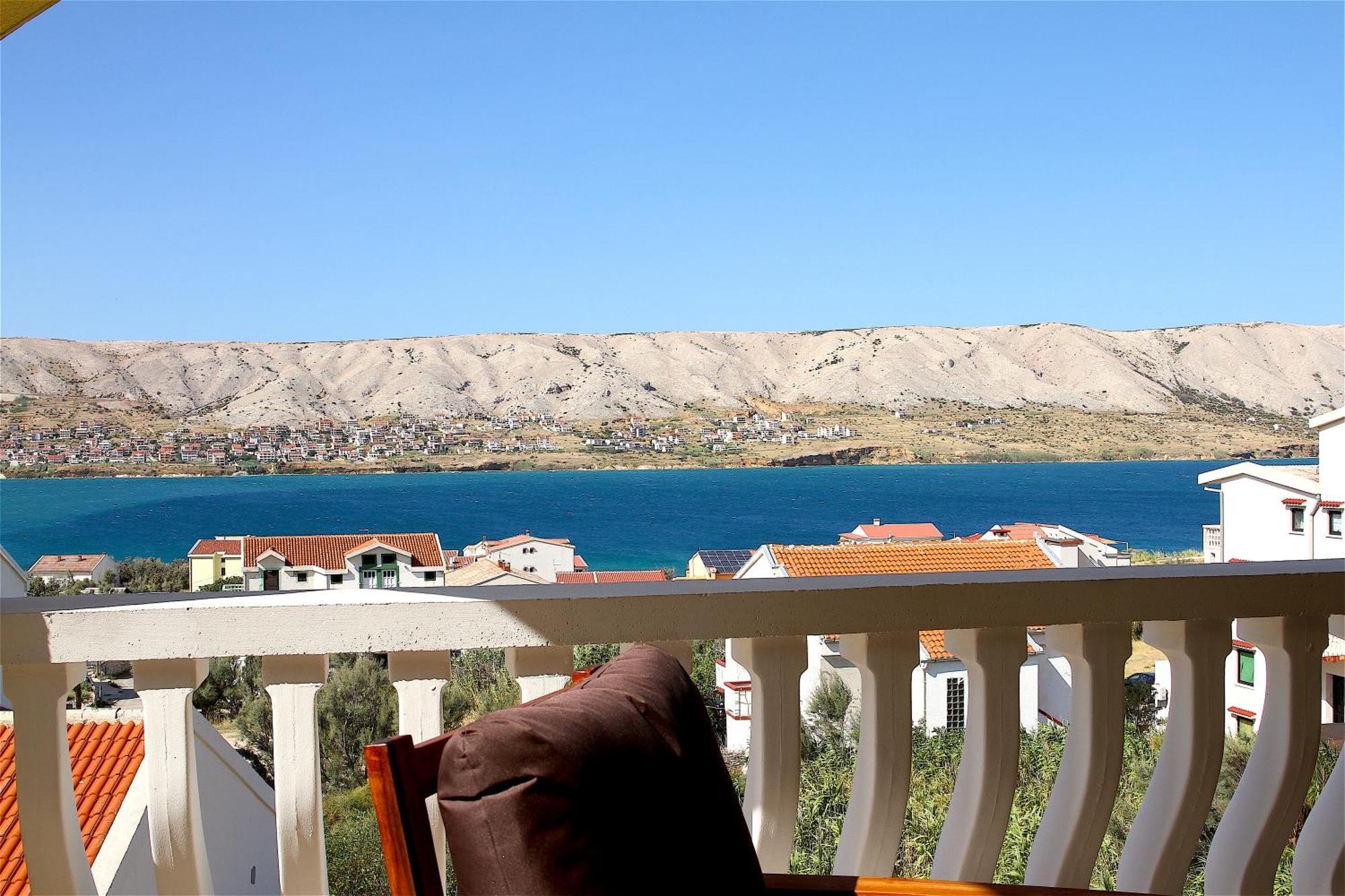 Villa Luka Pag Town Buitenkant foto
